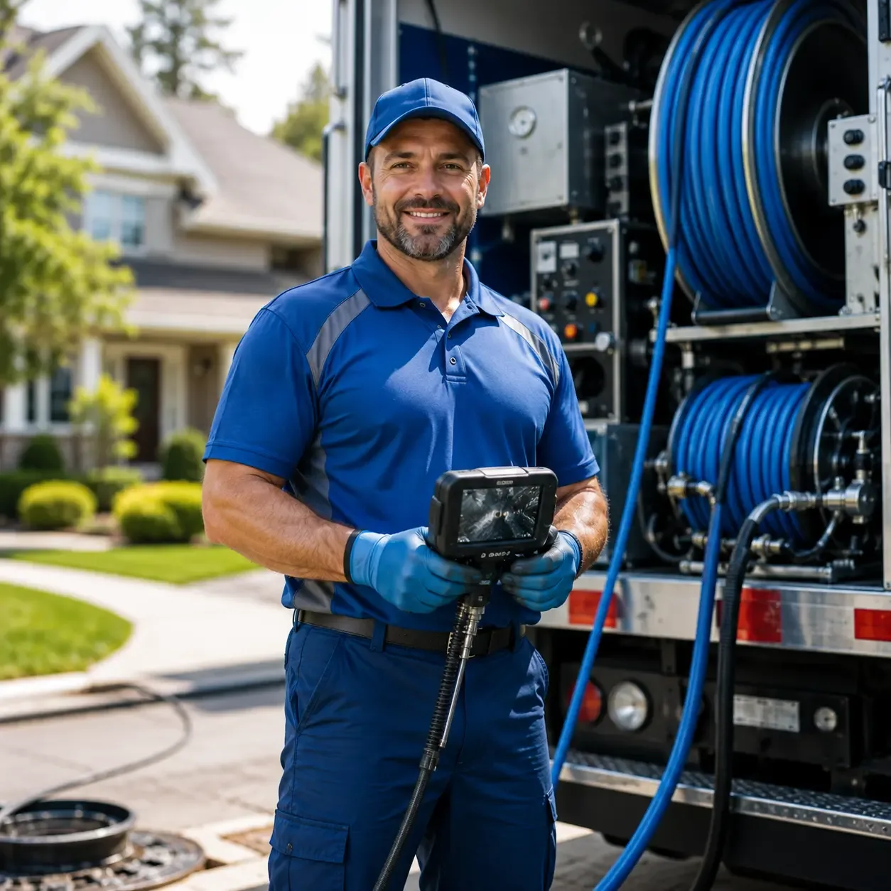 Local outdoor drain cleaning specialists in Concepcion, TX